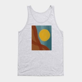 Sunset Abstract Tank Top